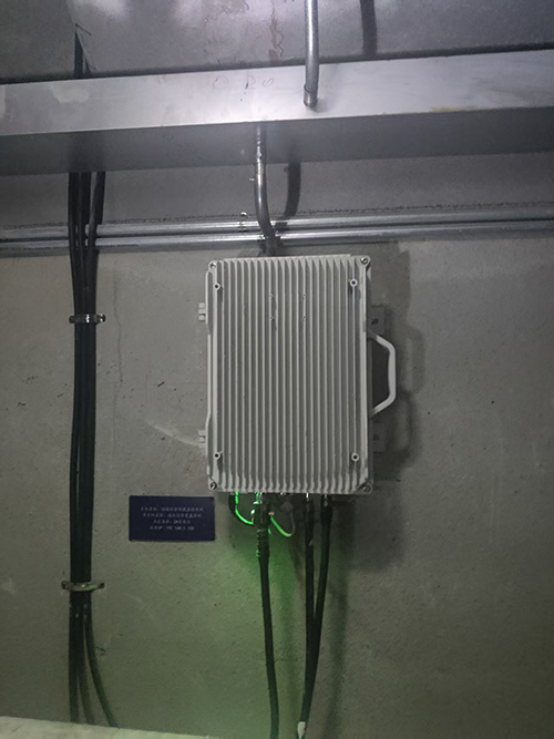  沁园街道电力管廊覆盖漏缆方式案例